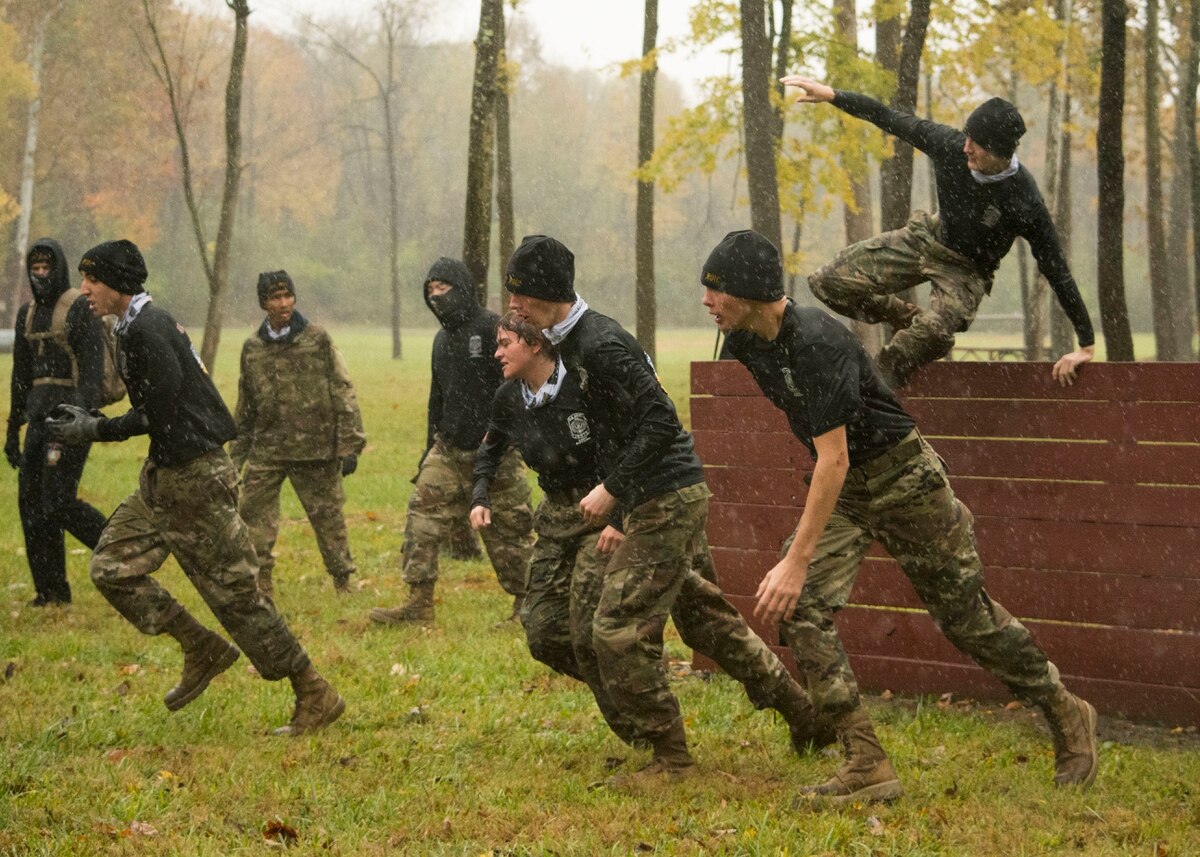 Indiana JROTC Cadets compete in the first State Raider Championship. (Capt. Jesse Bien/Army) Image: DOD